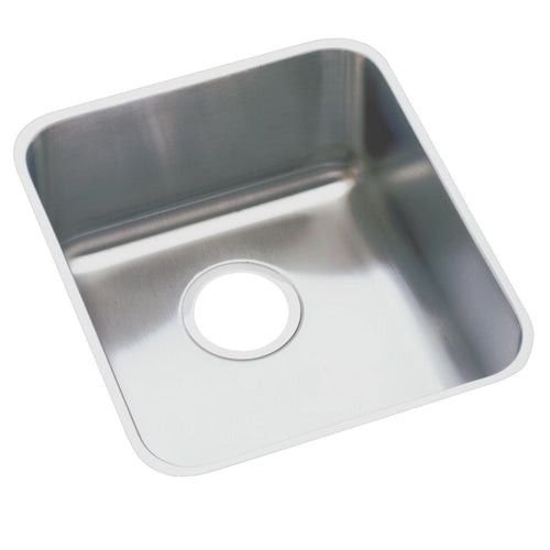 Elkay Lustertone Classic Stainless Steel 16" x 18-1/2" x 4-3/8", Single Bowl Undermount ADA Sink ELUHAD131645