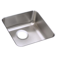 Elkay Lustertone Classic Stainless Steel 16-1/2" x 16-1/2" x 4-7/8", Single Bowl Undermount ADA Sink ELUHAD141450