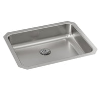 Elkay Lustertone Classic Stainless Steel, 23-1/2" x 18-1/4" x 4-3/8", Single Bowl Undermount ADA Sink w/Perfect Drain ELUHAD211545PD