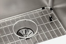 Elkay Lustertone Iconix 16 Gauge Stainless Steel 18-1/2" x 18-1/2" x 9" Single Bowl Undermount Sink Kit with Perfect Drain ELUHH1616TPDBG