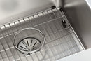 Elkay Lustertone Iconix 16 Gauge Stainless Steel 31-1/4" x 20-1/2" x 9" Double Bowl Undermount Sink Kit with Left Perfect Drain ELUHH3120LTPDBG