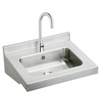 Elkay Stainless Steel 22" x 19" x 5-1/2", Wall Hung Lavatory Sink Kit ELVWO2219SACC