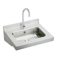 Elkay Stainless Steel 22" x 19" x 5-1/2", Wall Hung Lavatory Sink Kit ELVWO2219SACTMC