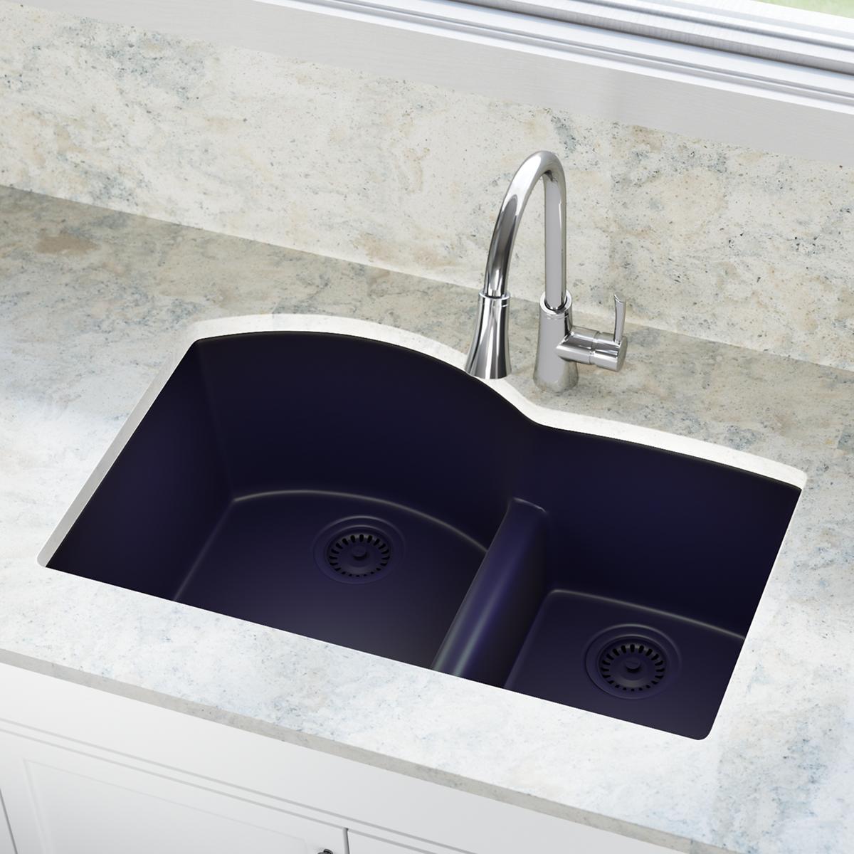 Elkay Polymer 3-1/2" Disposer Flange with Removable Basket Strainer and Rubber Stopper Jubilee LKQD35JB