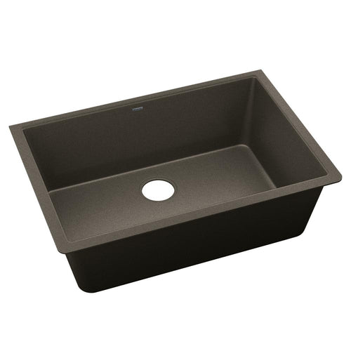 Elkay Quartz Luxe 33" x 18-7/16" x 9-7/16" Single Bowl Undermount Sink Chestnut ELXRU13322CN0