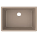 Elkay Quartz Luxe 33" x 18-7/16" x 9-7/16" Single Bowl Undermount Sink Sandstone ELXRU13322SN0