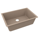 Elkay Quartz Luxe 33" x 18-7/16" x 9-7/16" Single Bowl Undermount Sink Sandstone ELXRU13322SN0