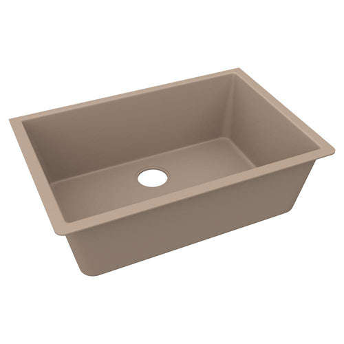 Elkay Quartz Luxe 33" x 18-7/16" x 9-7/16" Single Bowl Undermount Sink Sandstone ELXRU13322SN0