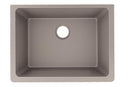 Elkay Quartz Luxe 24-5/8" x 18-1/2" x 9-1/2" Single Bowl Undermount Sink Silvermist ELXU2522SM0