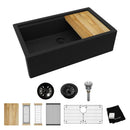 Elkay Quartz Luxe kitchen sink ELXUFP362010DN0