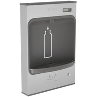 Elkay ezH2O Mechanical Bottle Filling Station Surface Mount, Battery Powered Non-Filtered Non-Refrigerated Stainless EMASMB