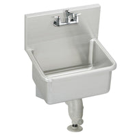 Elkay Stainless Steel 23" x 18-1/2" x 12, Wall Hung Service Sink Kit ESSB2319C