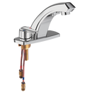 Sloan Optima ETF-880 SMT 0.5 GPM Box Transformer Sensor Faucet, Polished Chrome, 8" Trim Plate, Above-Deck Mixer