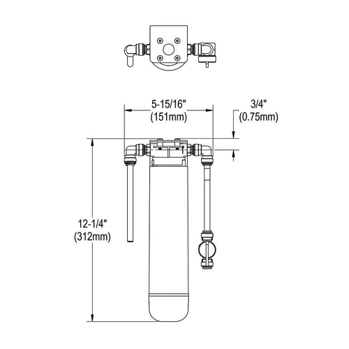 Elkay EWFPF5M Replacement Filter Kit