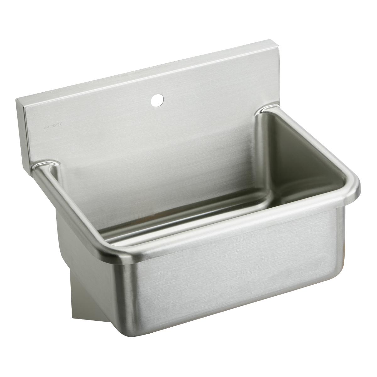 Elkay Stainless Steel 31" x 19.5" x 10-1/2", Wall Hung Single Bowl Hand Wash Sink EWS31201