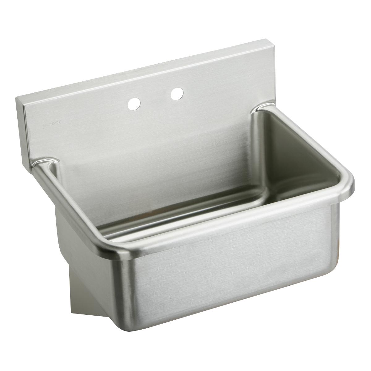 Elkay Stainless Steel 31" x 19.5" x 10-1/2", Wall Hung Single Bowl Hand Wash Sink EWS31202