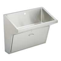 Elkay Stainless Steel 33" x 16-13/16" x 30", Wall Hung Single Station Surgeon Scrub Sink EWSFAD136201