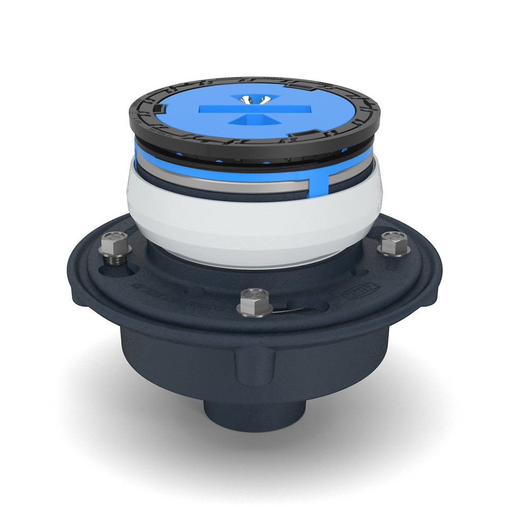 Zurn EZ1-PV3-ST Floor Drain, PVC, Solvent