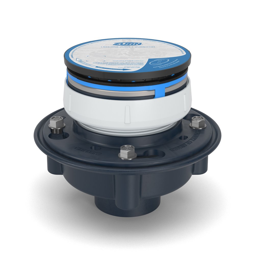 Zurn EZ1-PV2-ST Floor Drain, PVC, Solvent