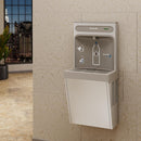 Elkay ezH2O Refrigerated Surface Mount Bottle Filling Station Non-Filtered 8GPH, Stainless Steel EZ8WSSSMC