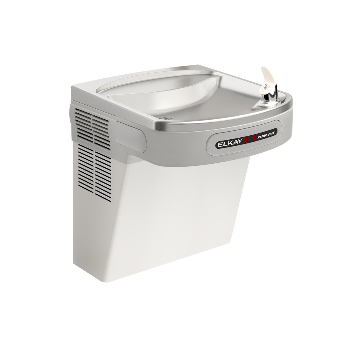 Elkay Cooler Wall Mount ADA Hands-Free Non-Filtered Refrigerated, Stainless EZO8S