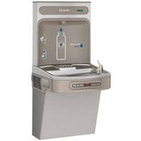 Elkay ezH2O Bottle Filling Station with Single ADA Cooler Hands Free Activation Non-Filtered Refrigerated Light EZO8WSLK