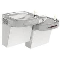 Elkay Versatile Cooler Wall Mount Bi-Level ADA Hands-Free, Non-Filtered Refrigerated Stainless EZOSTL8SC