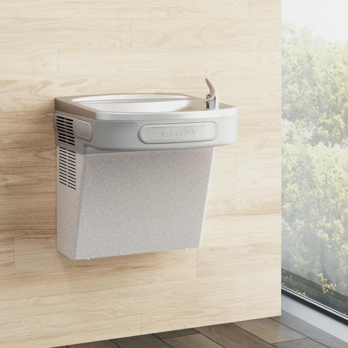 Elkay Cooler Wall Mount ADA Non-Filtered, Non-Refrigerated Light Gray Granite EZSDL
