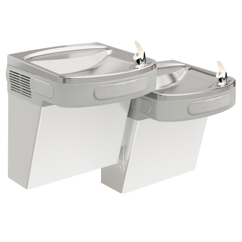 Elkay Versatile Wall Mount Bi-level ADA Cooler, Non-Filtered, 8.0 GPH, Stainless Steel EZSTL8SC