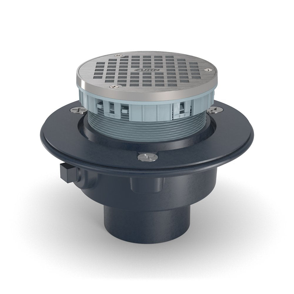 Zurn FD1-NH2 Floor Drain, ABS, No-Hub