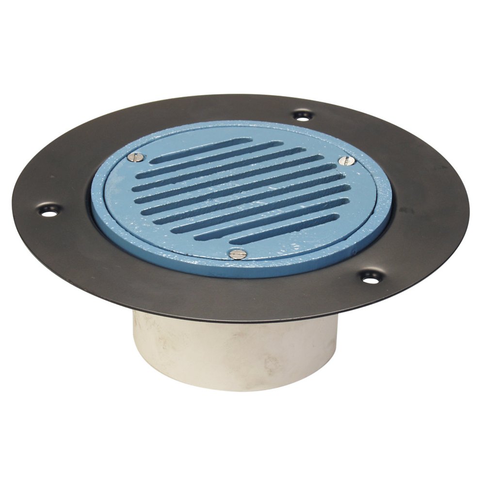 Zurn FD2240-NH3-NT Floor Drain, ABS, No-Hub