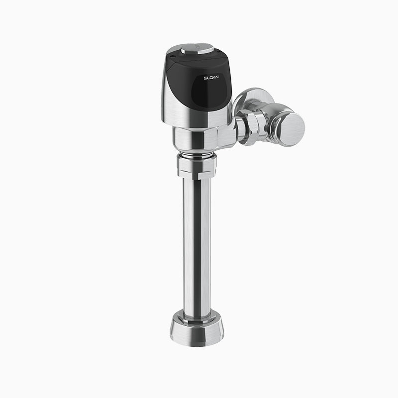 Sloan ECOS 8111 BT Exposed Battery-Powered Sensor Water Closet Flushometer (1.28 GPF), Brushed Stainless