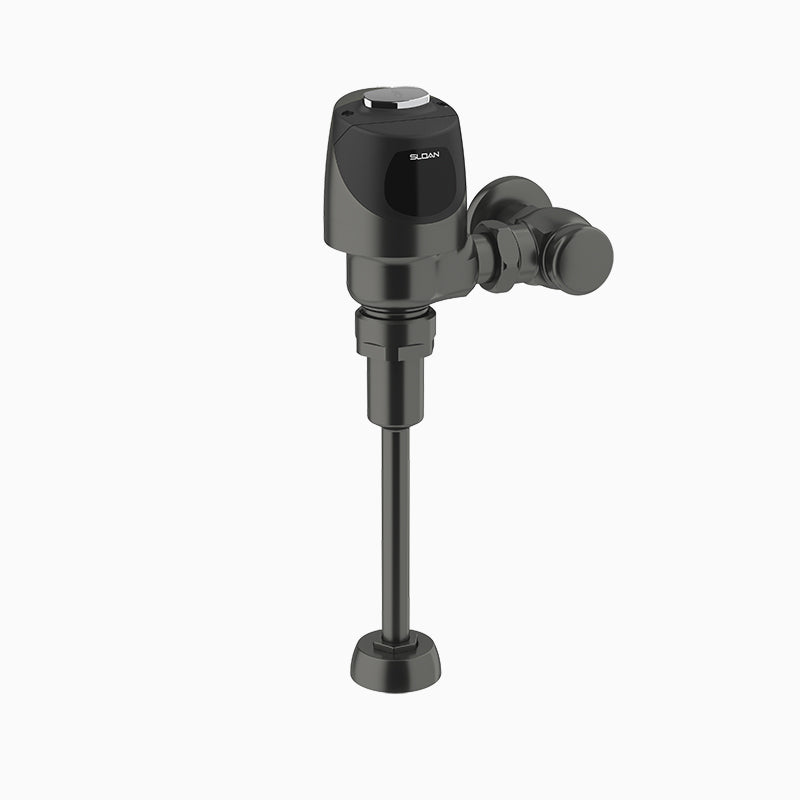 Sloan ECOS 8186 BT Exposed Battery-Powered Sensor Urinal Flushometer (0.25 GPF), Graphite