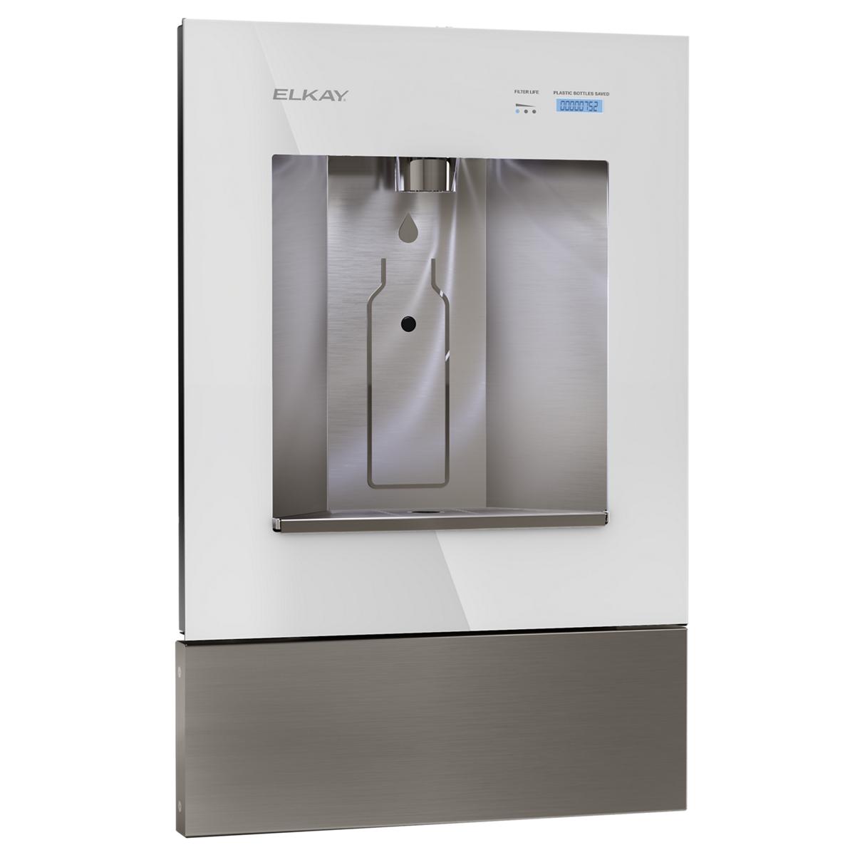 Elkay ezH2O Liv Built-in Filtered Water Dispenser, Non-refrigerated, Aspen White LBWD00WHC