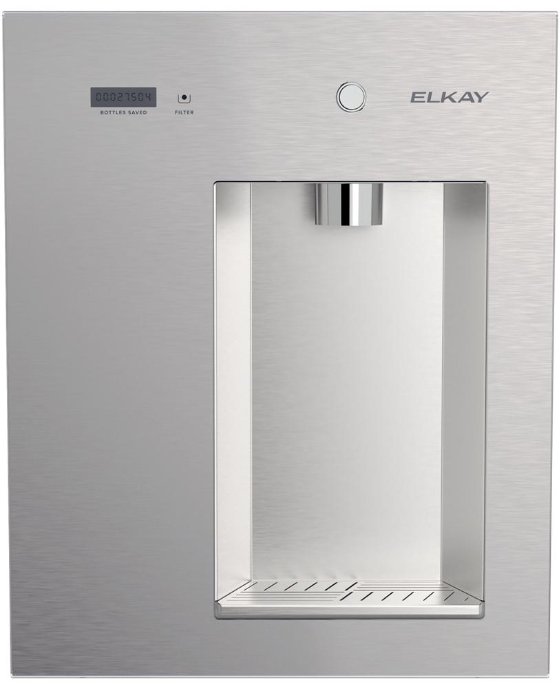 Elkay ezH2O Liv® Mech Built-in Filtered Water Dispenser Non-refrigerated, Steel Gray LBWDM0SSBC
