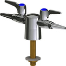 Chicago Faucets LGB1-11C-25 Natural Gas Laboratory Ball Valve, Deck-Mount