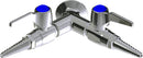 Chicago Faucets LGB1-11C-60 Natural Gas Laboratory Ball Valve, Wall-Mount