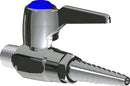 Chicago Faucets LGB1-11C Natural Gas Laboratory Ball Valve, Panel-Mount