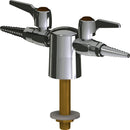 Chicago Faucets LGB1-11D-25 Nitrogen Laboratory Ball Valve, Deck-Mount