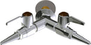 Chicago Faucets LGB1-11D-65 Nitrogen Laboratory Ball Valve, Wall-Mount