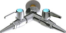 Chicago Faucets LGB1-11G-65 Carbon Dioxide Laboratory Ball Valve, Wall-Mount