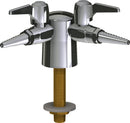 Chicago Faucets LGB1-11H-20 Carbon Monoxide Laboratory Ball Valve, Deck-Mount
