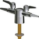 Chicago Faucets LGB1-11H-25 Carbon Monoxide Laboratory Ball Valve, Deck-Mount