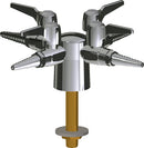 Chicago Faucets LGB1-11H-40 Carbon Monoxide Laboratory Ball Valve, Deck-Mount