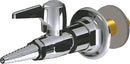 Chicago Faucets LGB1-11H-55 Carbon Monoxide Laboratory Ball Valve, Wall-Mount