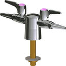Chicago Faucets LGB1-11J-25 Propane Laboratory Ball Valve, Deck-Mount