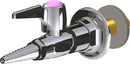 Chicago Faucets LGB1-11J-55 Propane Laboratory Ball Valve, Wall-Mount