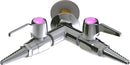 Chicago Faucets LGB1-11J-65 Propane Laboratory Ball Valve, Wall-Mount