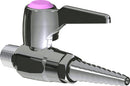 Chicago Faucets LGB1-11J Propane Laboratory Ball Valve, Panel-Mount