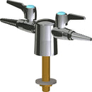 Chicago Faucets LGB1-11L-25 Methane Laboratory Ball Valve, Deck-Mount